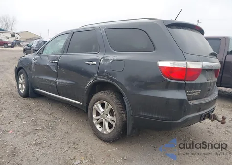 2013 Dodge Durango Crew z USA, uszkodzony, nr VIN 1C4RDJDG7DC686499